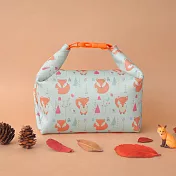 【Onor Design】OFoodin巧食袋2L(矽膠布小食物袋) -狐狸森林