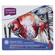 德爾文學院系列 水性色鉛筆24色鐵盒裝 2301942A