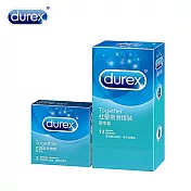 【Durex 杜蕾斯】杜蕾斯激情裝保險套12入+3入
