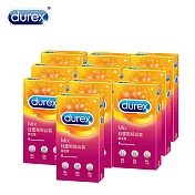 【Durex 杜蕾斯】綜合裝保險套6入*10盒