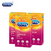 【Durex 杜蕾斯】綜合裝保險套6入*3盒