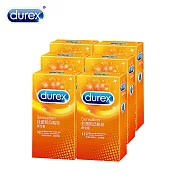 【Durex 杜蕾斯】凸點裝保險套12入*6盒