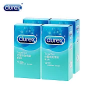 【Durex 杜蕾斯】激情裝保險套12入*4盒