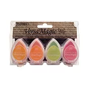 【Tsukineko 月貓】粉彩水滴印台四色組-水果雞尾酒 Fruit Cocktail