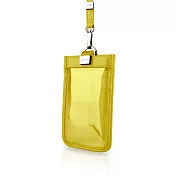 【LIEVO】 TOUCH - 頸掛式真皮手機套_黃