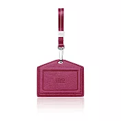 【LIEVO】 SHOW - 橫式感應證件套_蜜桃紅