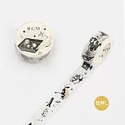 【BGM】和紙膠帶 金箔黑白Life系列 ‧白日夢