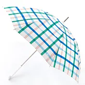 【estaa】日本mt聯名限定款抗UV晴雨兩用直傘 ‧拼貼格紋