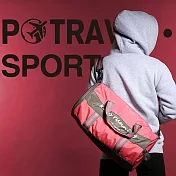 P.travel 圓筒運動包-S桃粉色