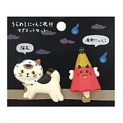 【DECOLE】Concombre_磁鐵套組_猫又&唐傘