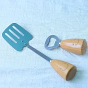 木趣生活小道具‧微笑套組鏟子與開瓶器