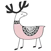 韓國進口熱轉印貼紙-北歐鹿