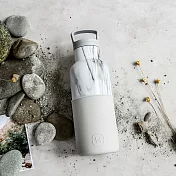 美國HYDY時尚保溫水壺_雲灰-大理石瓶 480ml 不銹鋼保溫水瓶