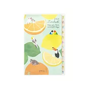 MIDORI POCKET DIARY 2020手帳迷你(月間)-小鳥