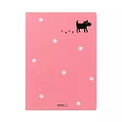 MIDORI POCKET DIARY 2020手帳(月雙週)A6-小黑狗