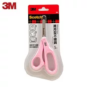 3M Scotch 萬用型不鏽鋼事務剪刀5吋粉紅