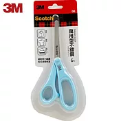 3M Scotch 萬用型不鏽鋼事務剪刀6吋藍
