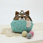 手縫ok!－財犬口金包(拼布材料包)