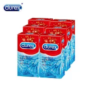 【Durex 杜蕾斯】薄型裝保險套12入*6盒