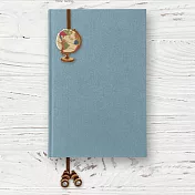 MIDORI 刺繡貼紙書籤-地球儀