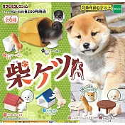 【日本正版授權】全套6款 柴犬屁屁公仔 扭蛋/轉蛋 柴犬屁屁 擺飾 618788