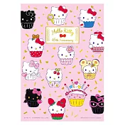 Hello Kitty【45週年系列】杯子蛋糕燙金拼圖108片