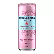 【聖沛黎洛】零卡香氛氣泡飲-石榴櫻桃(330mlx24入)