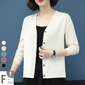 【MsMore】奧地利名媛秋之美涼意毛織外套#104934F白