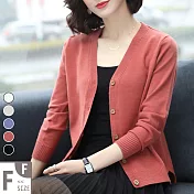 【MsMore】奧地利名媛秋之美涼意毛織外套#104934F粉紅