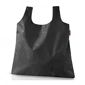 【reisenthel】-德國進口正版輕量摺疊收納購物袋 酷黑