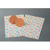 英國『OTTER HOURSE』禮物包裝紙（五彩斑點）