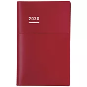 KOKUYO JIBUN 2020手帳DIARY Biz (A5變形)軟皮-紅