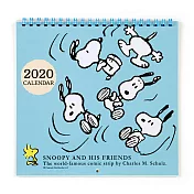 【Sanrio 三麗鷗】2020掛曆_ 史努比SNOOPY(中)
