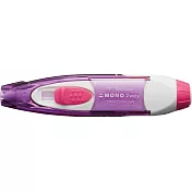 【TOMBOW日本蜻蜓】MONO 2way修正帶/ 5mmx6m+橡皮擦_紫