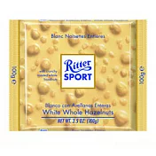 【Ritter】力特律動巧克力-雪白榛果巧克力(100g)