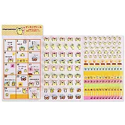 Sanrio 2020 行事曆透明標記貼紙 手帳裝飾 布丁狗