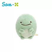 【日本正版授權】角落生物 迷你沙包玩偶 絨毛布偶/沙包娃娃/掌上型玩偶 角落小夥伴 -綠蜥蜴款711685