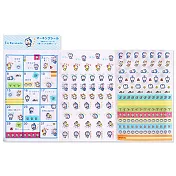 Sanrio 2020 行事曆透明標記貼紙 手帳裝飾 哆啦A夢 小叮噹