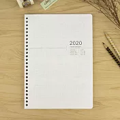 【Conifer綠的事務用品】 2020-16K直式週誌內頁(26孔)16K直式週誌內頁