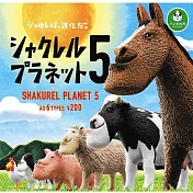 【日本正版授權】全套6款 戽斗動物園 P5 扭蛋/轉蛋 厚道動物/厚道星球 熊貓之穴 874031