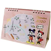 【SUNSTAR三詩達】2020桌上型月曆_米奇米妮