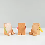 【TOSMU 童心木】阿呆手機座芥黃色