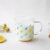 印花樂x好玻-把手水杯/台灣八哥/甜筒藍黃