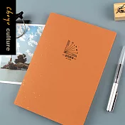 珠友 A5/25K 2020年直式週誌/週計劃/日誌手帳行事曆/甘特圖-補充內頁2/橙汁橘