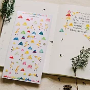 Hello Studio 小狐狸與彩虹山│透明貼紙