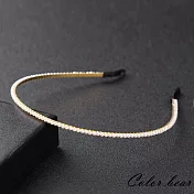 【卡樂熊】韓版純粹珍珠造型髮箍(三款)-小號珍珠3mm