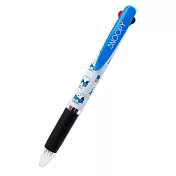Sanrio 日本製JETSTREAM 夾式三色溜溜筆 0.5mm SNOOPY*UNI 藍色蝴蝶結