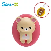 【日本正版授權】拉拉熊 充電線 保護套 保護線套/咬線器 懶懶熊 Rilakkuma -懶熊妹款
