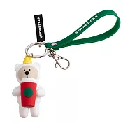 [星巴克]北極熊造型小熊掛飾