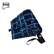 【德國boy】三折商務自動傘（格調 午夜藍）